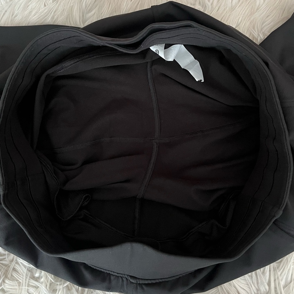 {Lululemon} Its Rulu Run Fleece High-Rise Jogger Full Length in Black - Size 12 - Picture 9 of 13